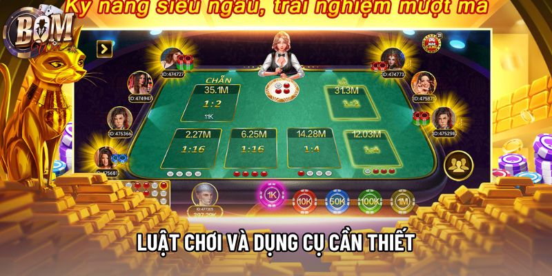 Luật chơi và dụng cụ cần thiết